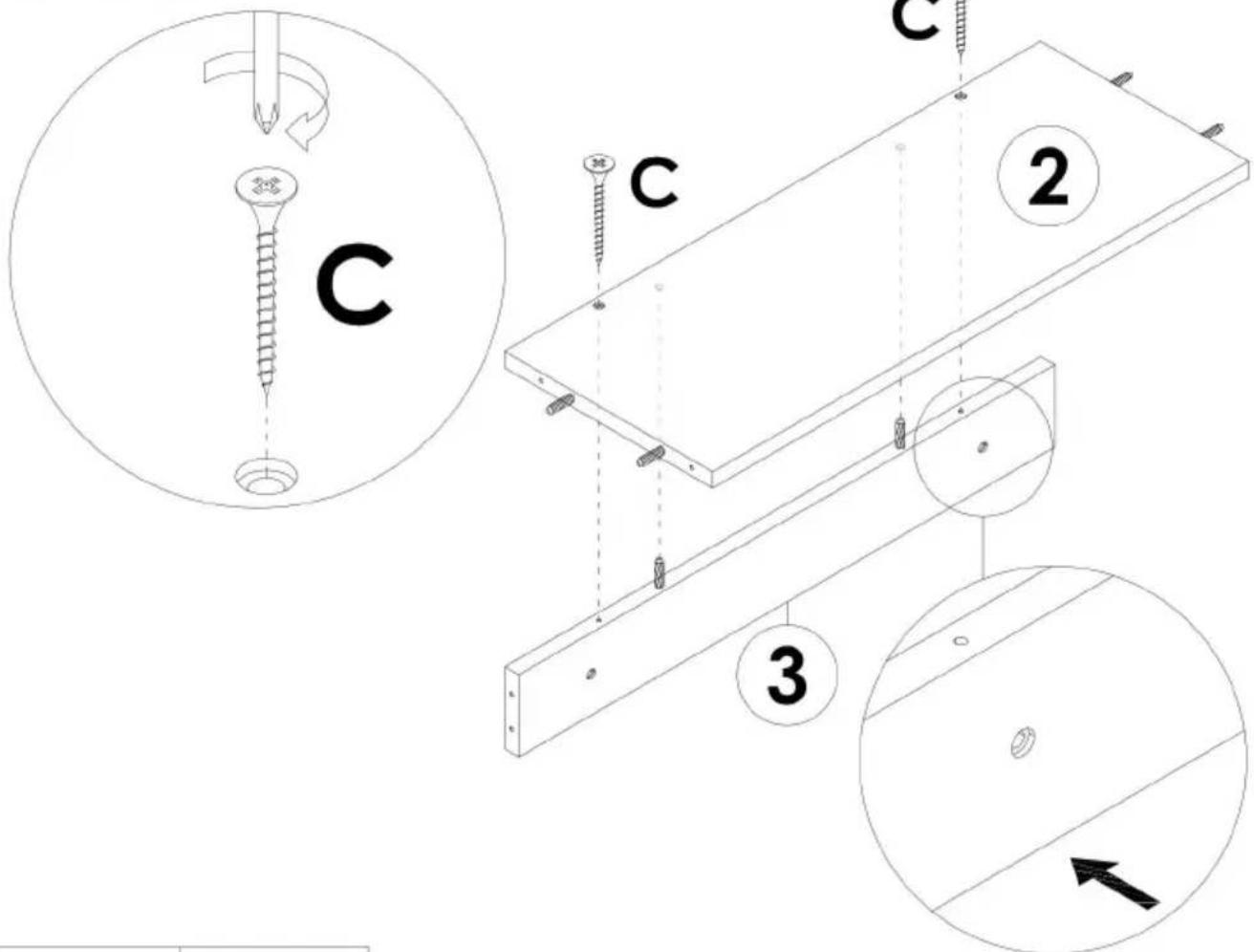 Vevor HZS006 - ARMOIRE À CHAUSSURES EN ROTIN   MANUEL D' UTILISATION - 4
