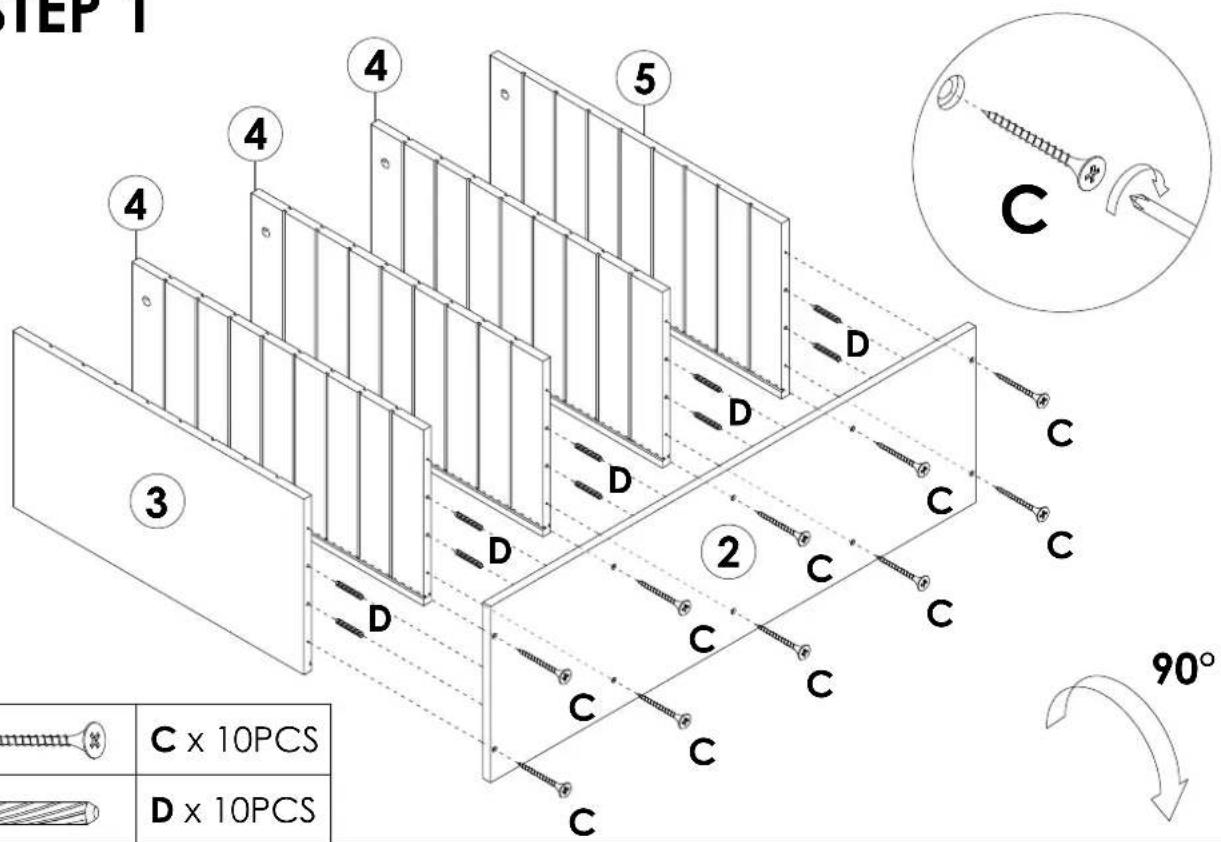 Vevor HZFC009 - ASSEMBLY STEPS - 1