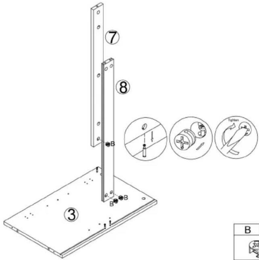 Vevor HYBG-SMBTG-011 - ASSEMBLY STEPS - 5