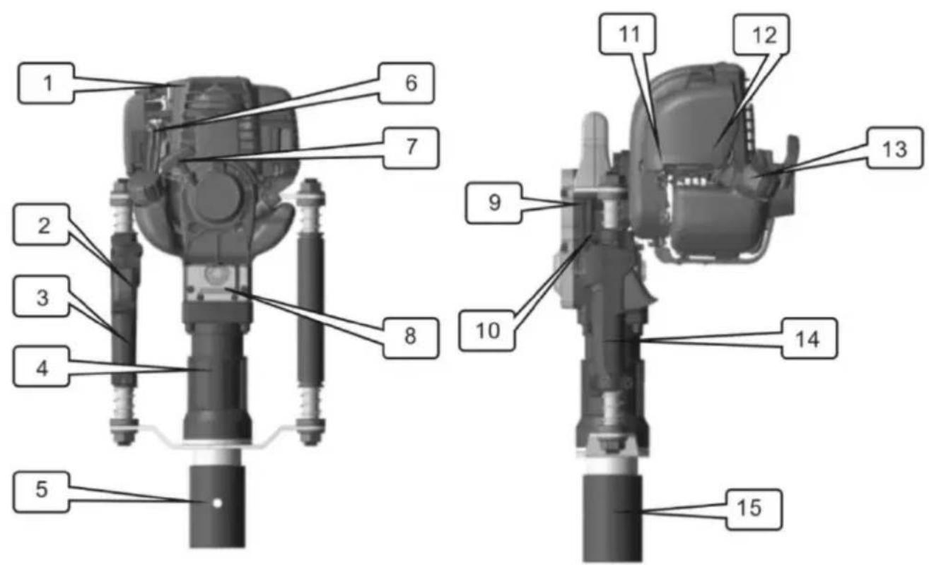 Vevor JH-68 - 1.Name of Main Parts - 1