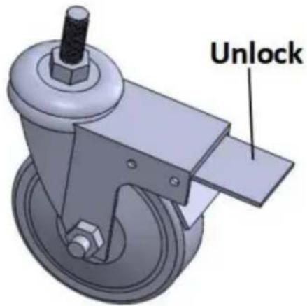 Vevor HXTC-3LD - VERWENDUNG DER ROLLENBREMSE - 1