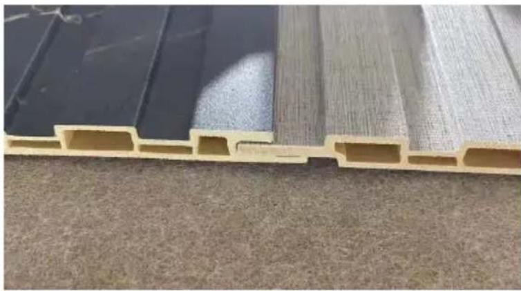 Vevor JF166-HFK-30220 - Step 4:Splicing Acoustic WPC slat wall panels; - 5