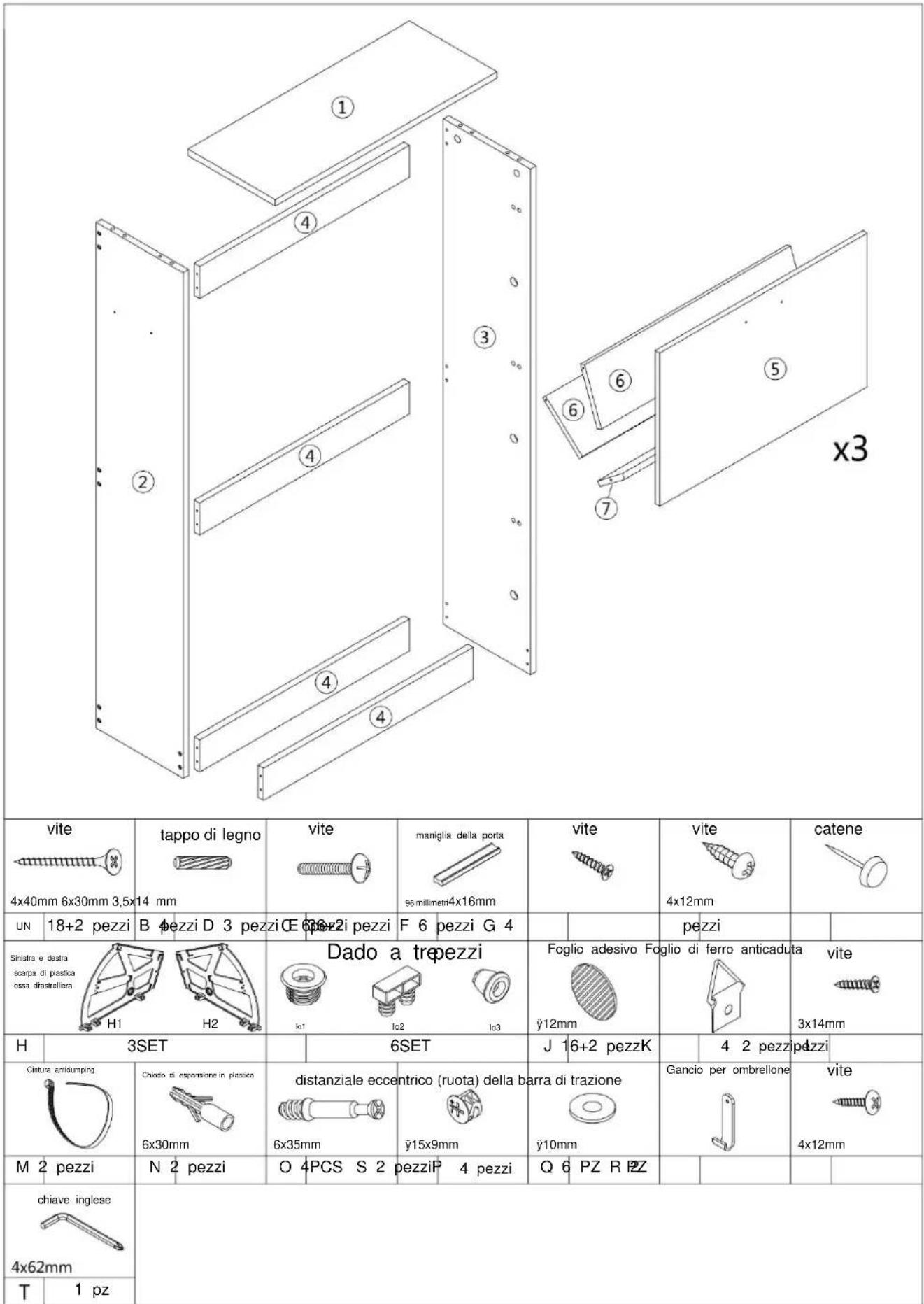 Vevor HZS003 - CONSERVARE QUESTE ISTRUZIONI - 1