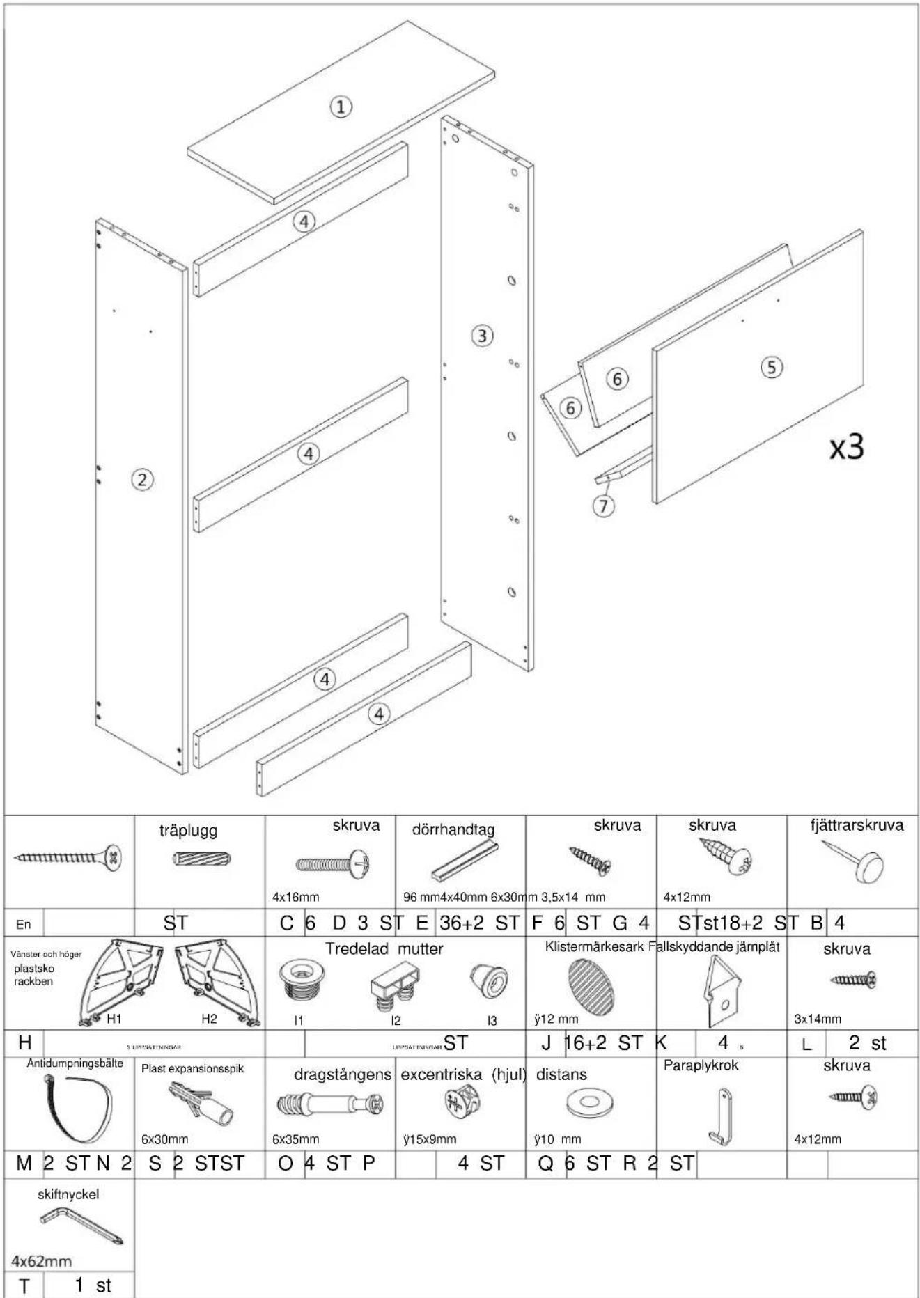 Vevor HZS003 - SPARA DESSA INSTRUKTIONER - 1