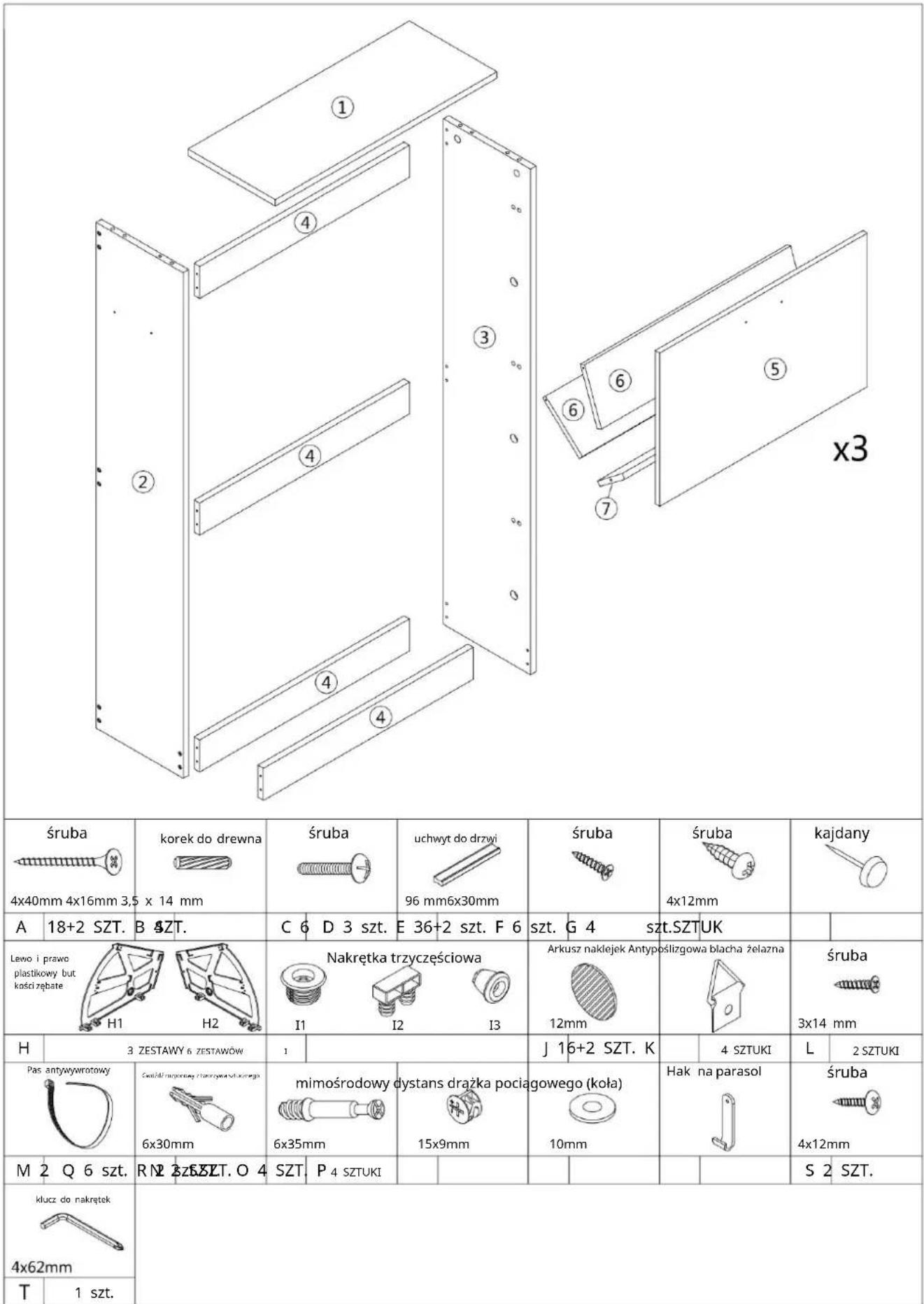 Vevor HZS003 - ZACHOWAJ TE INSTRUKCJE - 1