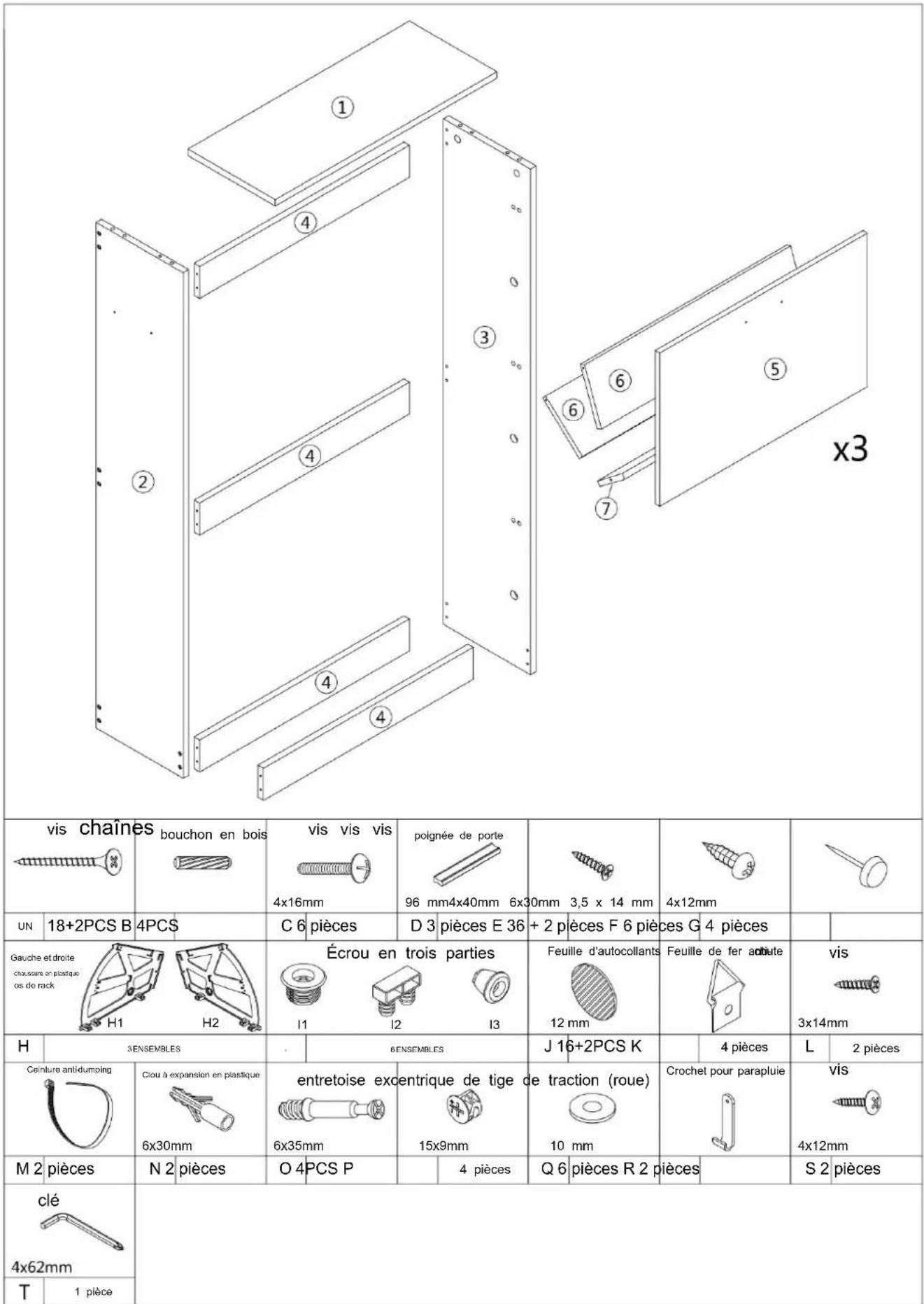 Vevor HZS003 - CONSERVEZ CES INSTRUCTIONS - 1