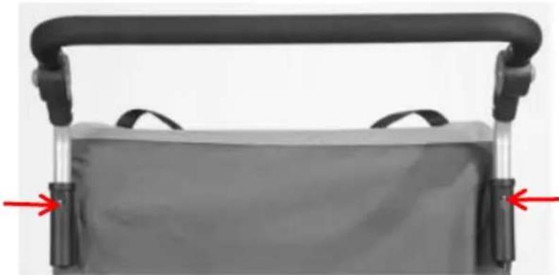 Vevor JBT03A2 - Attached The Stroller Handle: - 1