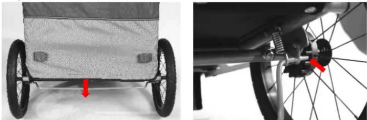 Vevor JBT03A2 - Using The Parking Brake: - 1