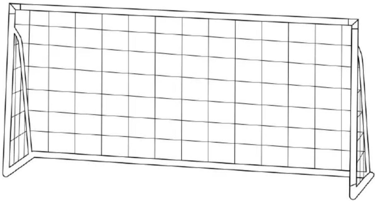 Vevor JH-101 - FOLDING SOCCER GOAL - 1