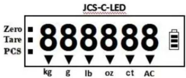 Vevor JCS-C - Accensione Display - 1