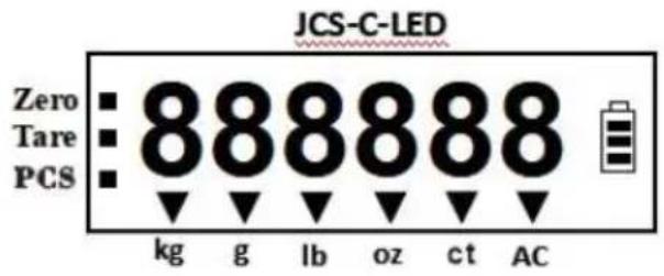 Vevor JCS-C - Einschaltanzeige - 1
