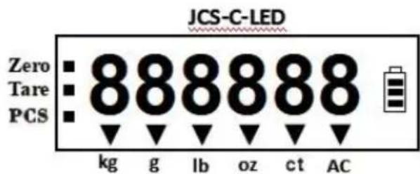 Vevor JCS-C - Kontrolki - 1