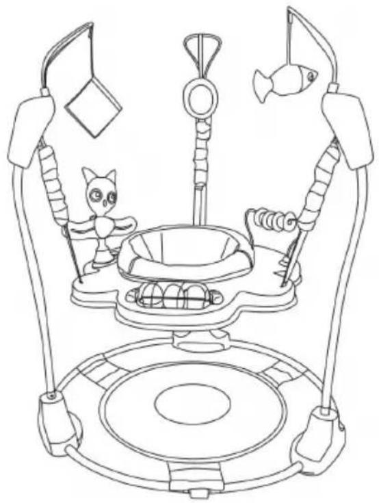 Vevor JP2305 - Baby Stationary Activity Centers MODEL: JP2305 - 1