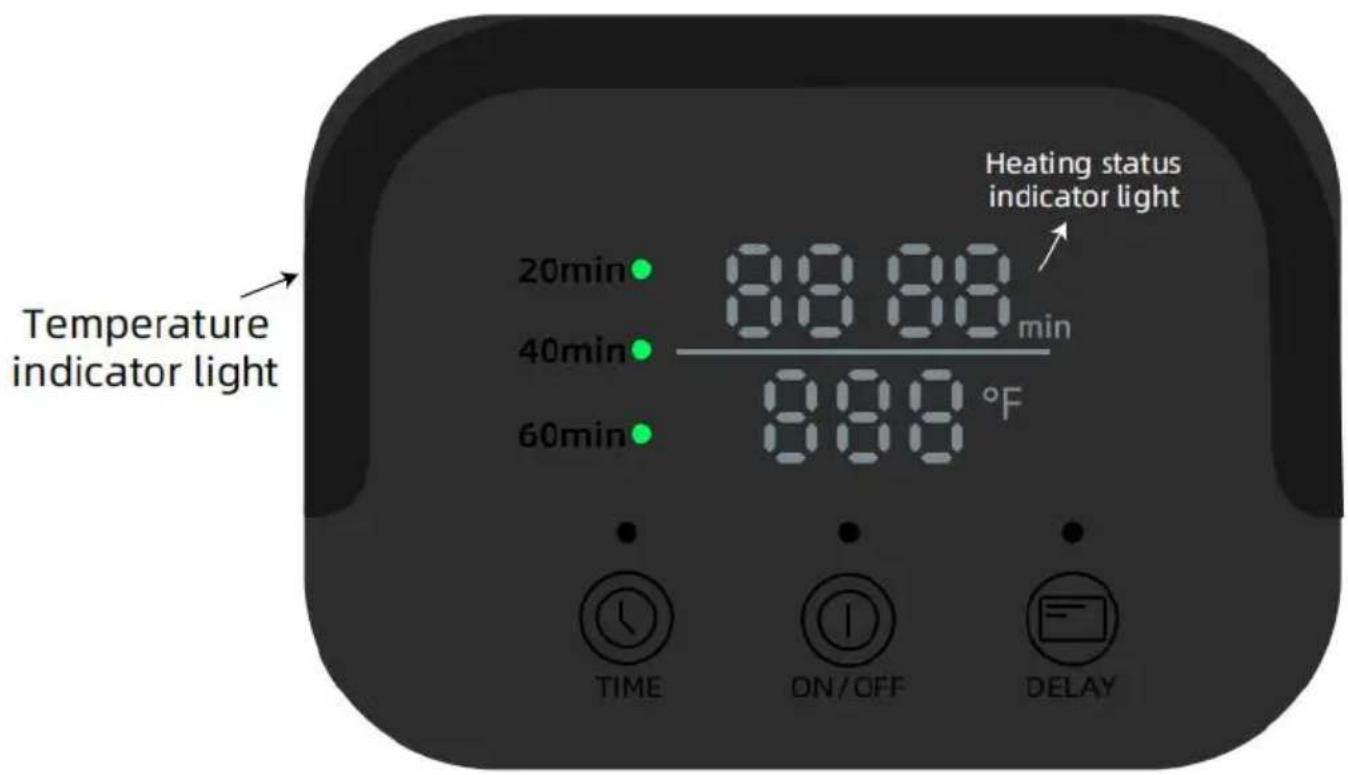 Vevor HSTW-12 - Temperature display - 1