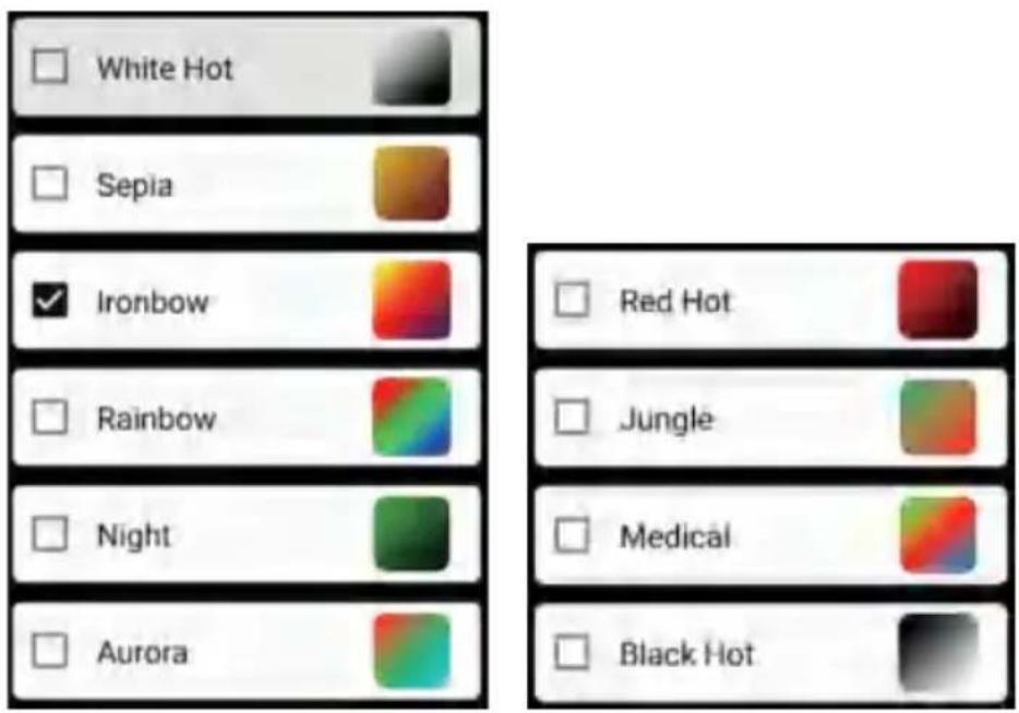 Vevor HT-W01 - Color palettes - 1