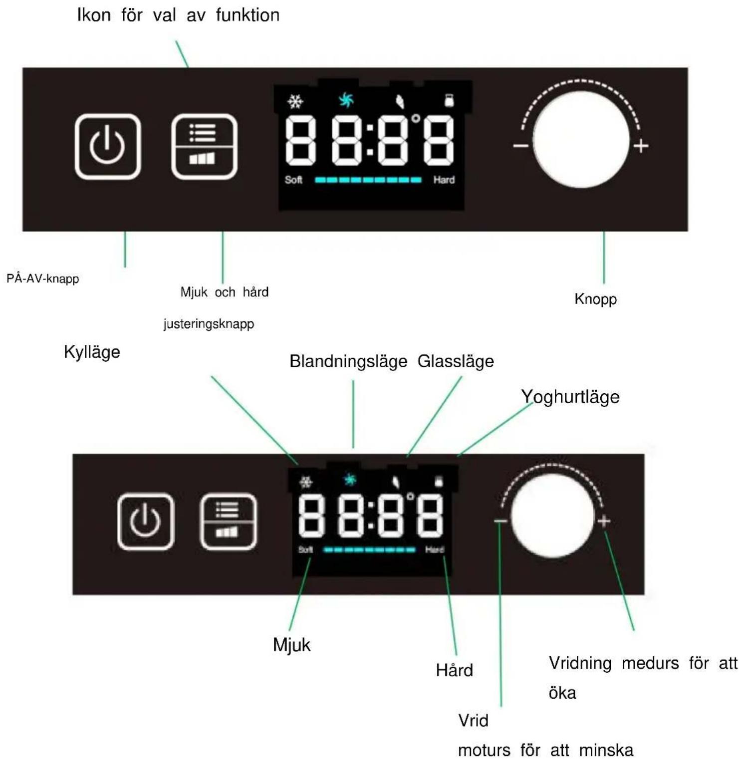 Vevor ICE2086BY - .PRODUKTINSTRUKTION - 2