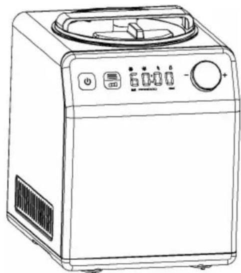 Vevor ICE2086BY - ICE CREAM MAKER - 1