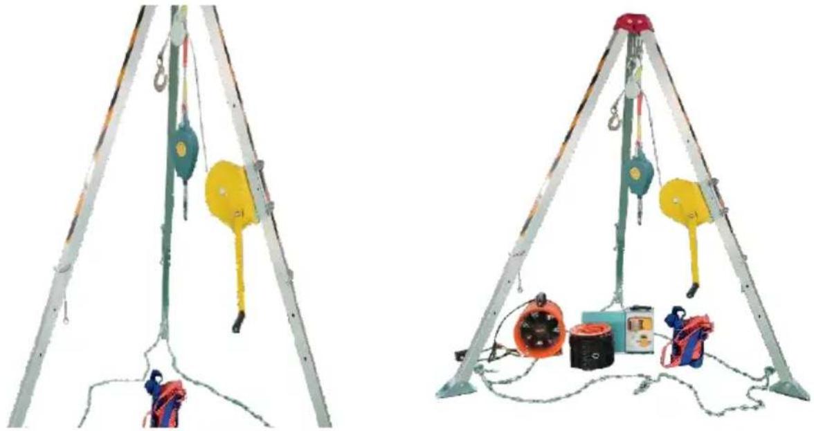 Vevor HXRT-07 - Installationsverfahren für das Stativ - 4