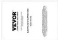 Vevor HST-750 - Parametry produktu - 12