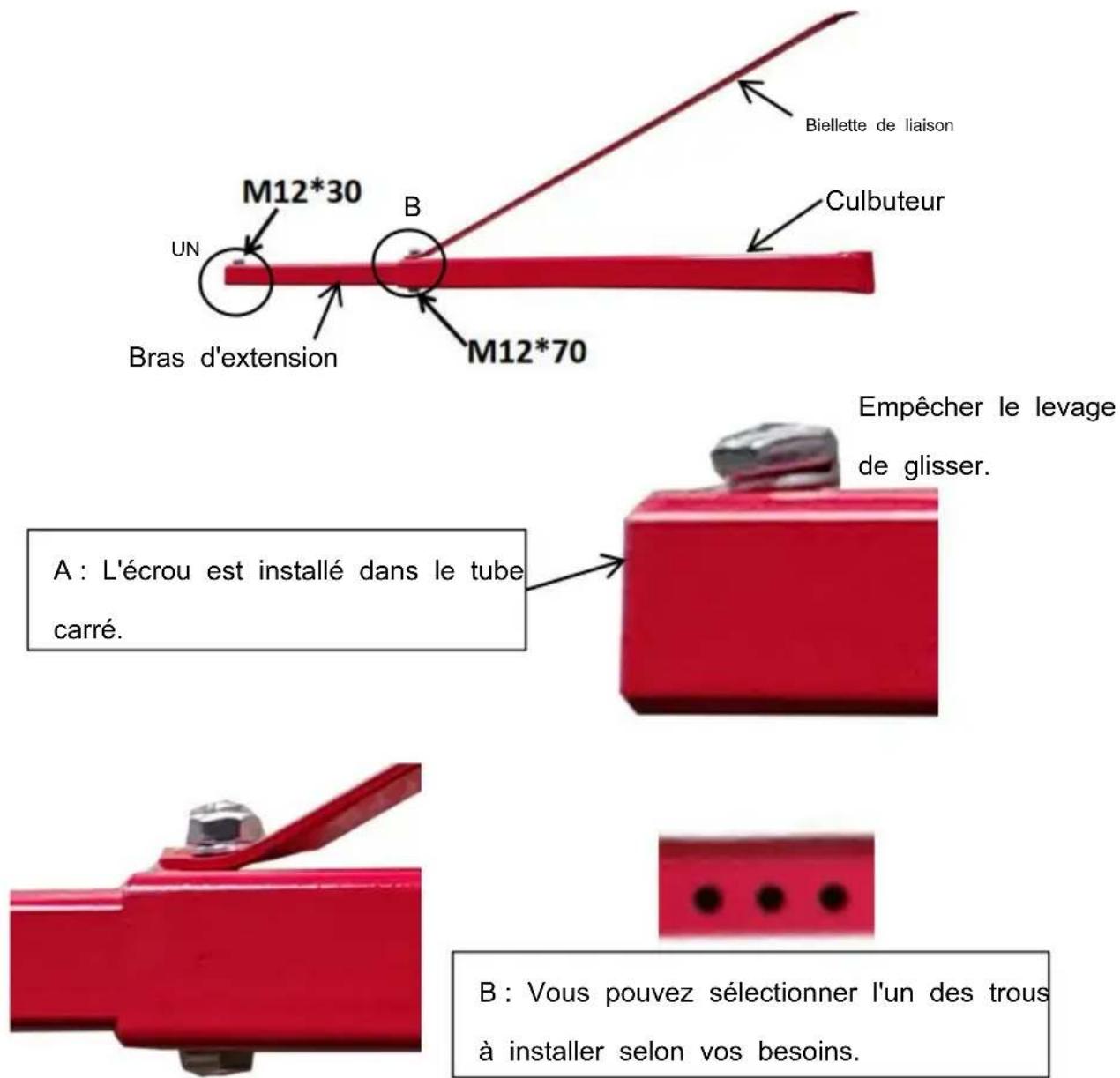 Vevor HST-750 - Étapes d'installation - 4