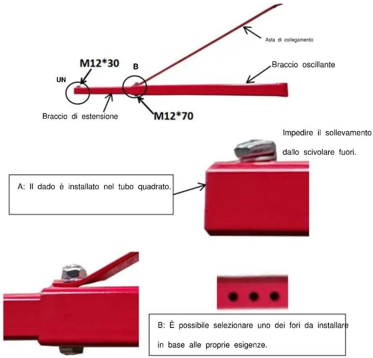 Vevor HST-750 - Fasi di installazione - 4