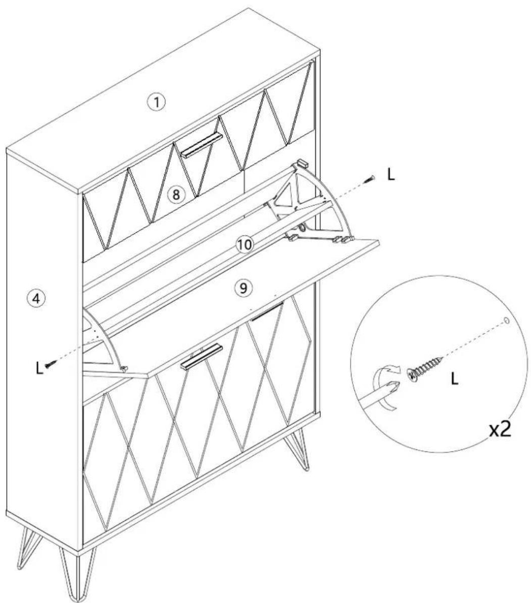 Vevor HZS004 - ASSEMBLYSTEP - 52