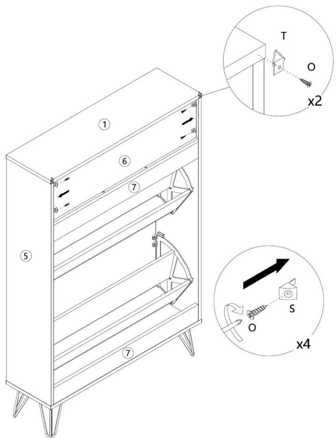 Vevor HZS004 - ASSEMBLYSTEP - 53