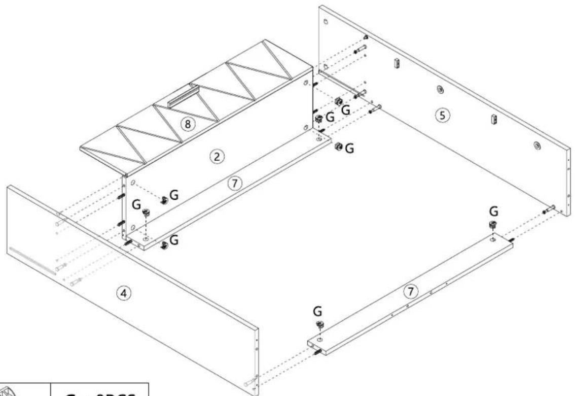 Vevor HZS004 - ASSEMBLYSTEP - 16