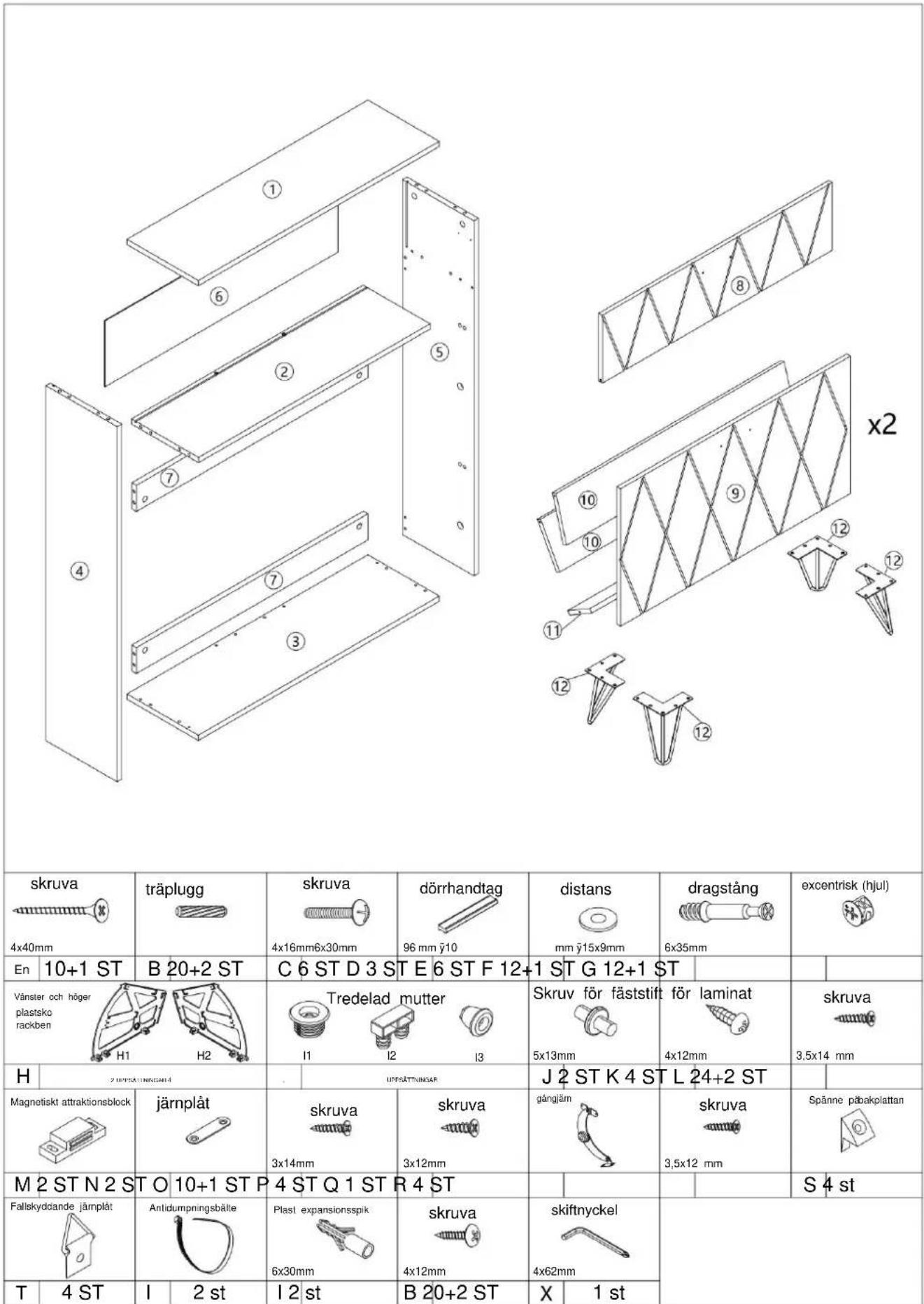 Vevor HZS004 - SPARA DESSA INSTRUKTIONER - 1