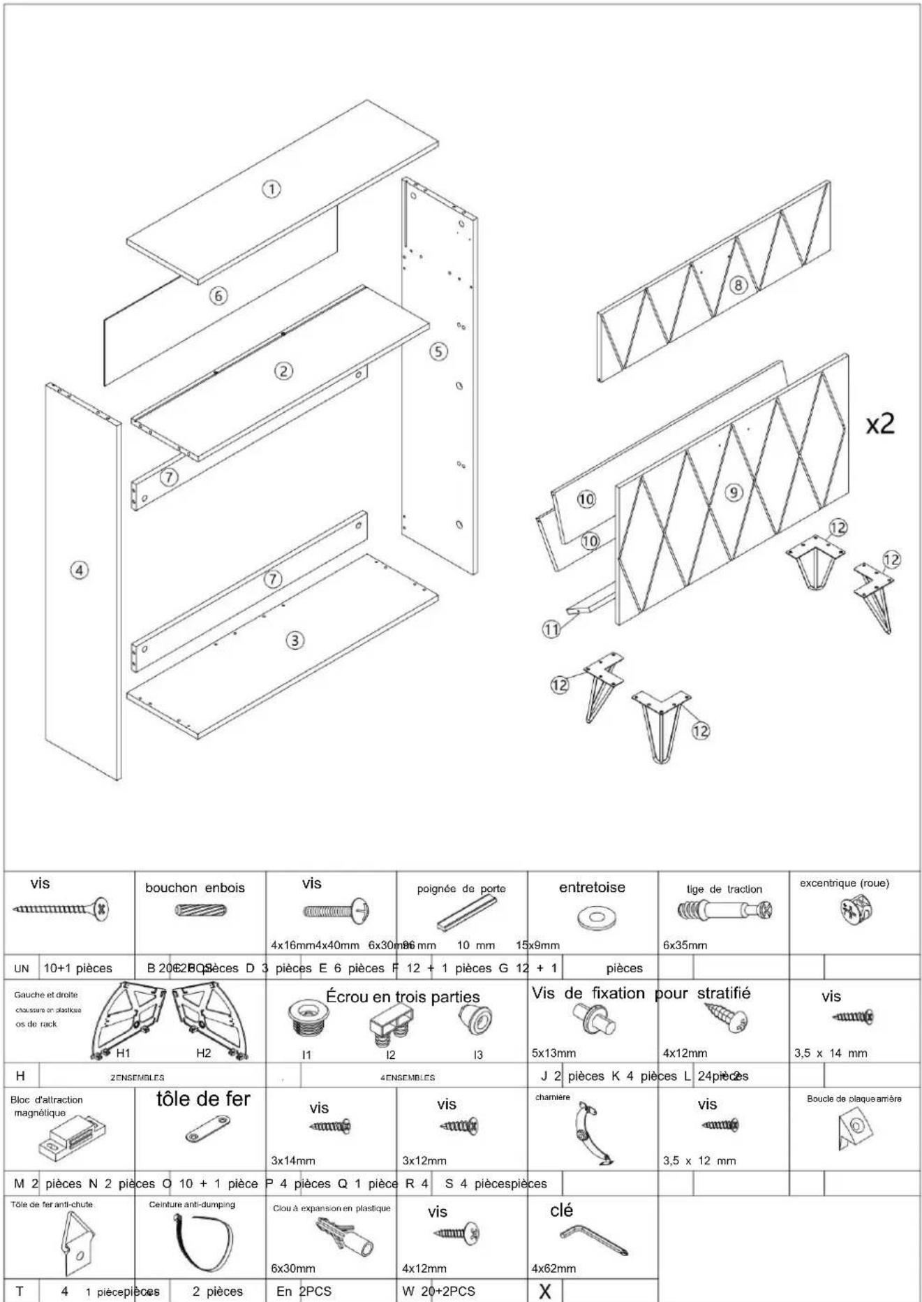 Vevor HZS004 - CONSERVEZ CES INSTRUCTIONS - 1