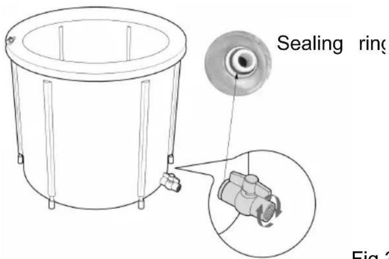 Vevor JC-03 - STEP 3: TIGHTEN THE DRAIN VALVE - 1