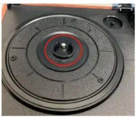 Vevor JBC-03 - RPM small record instructions - 3