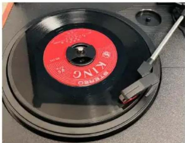 Vevor JBC-03 - RPM small record instructions - 5