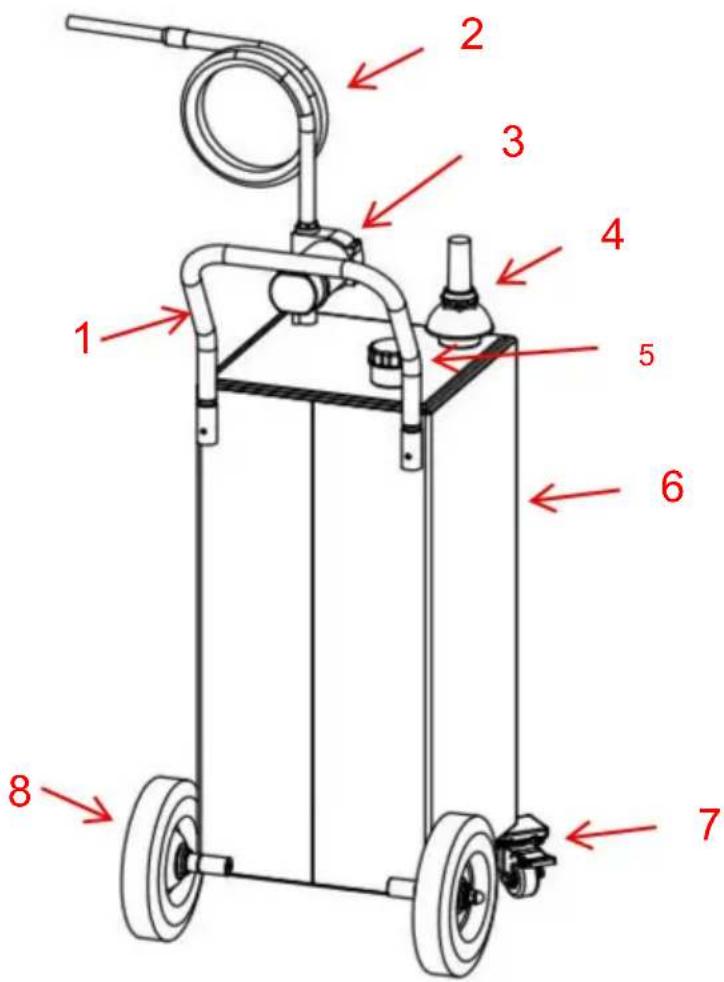 Vevor JGC30E - SCHÉMA DE STRUCTURE - 1