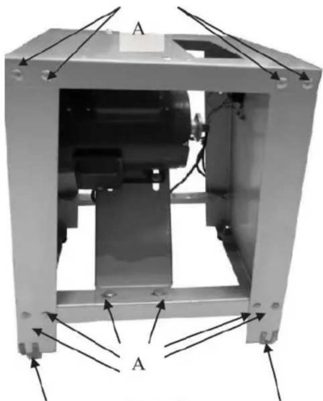 Vevor JG-250 - ASSEMBLE MACHINE TO STAND - 1