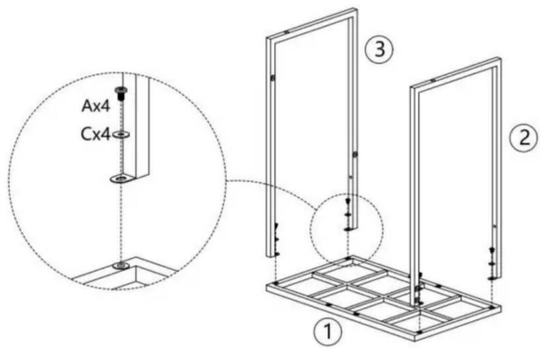 Vevor HT231201C - Installatieprocedure - 1