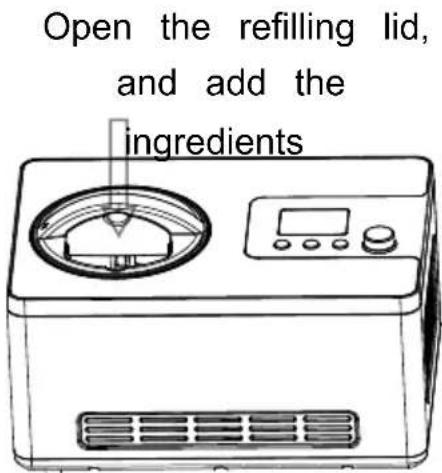 Vevor ICE2032 - Step 1. Prepare recipe ingredients: - 4