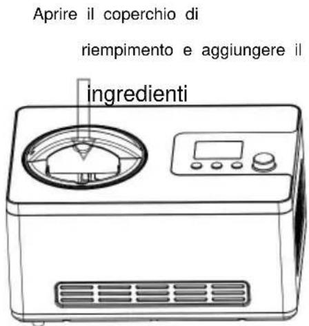Vevor ICE2032 - Fase 1. Prepara gli ingredienti della ricetta: - 3