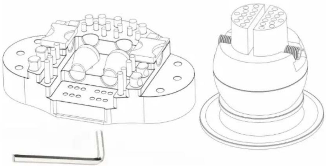 Vevor JH-1B - STANDARD BLOCK BALL VISE USER MANUAL - 1