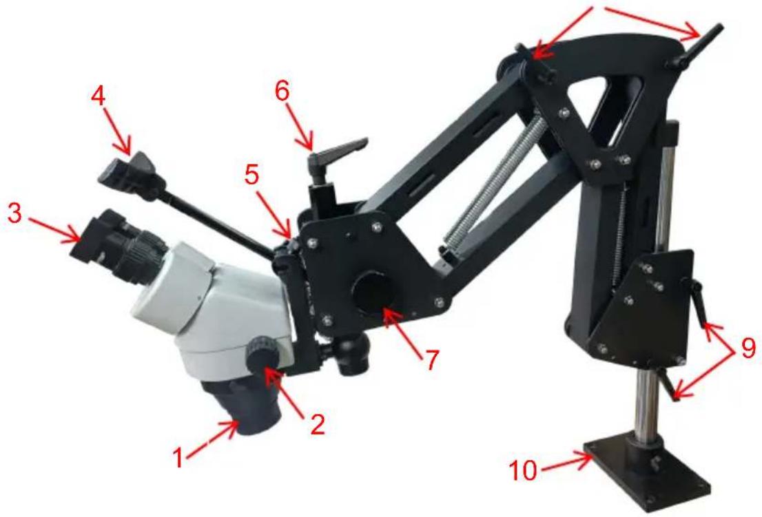 Vevor JH-1B - STRUCTURE DIAGRAM - 1
