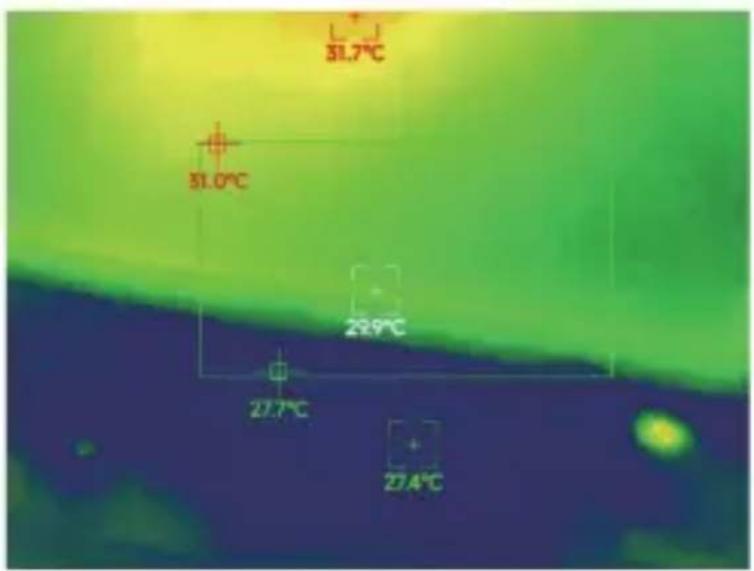 Vevor HT-203U - Analisi della misurazione della temperatura - 4