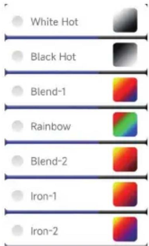 Vevor HT-203U - Color Palette - 1
