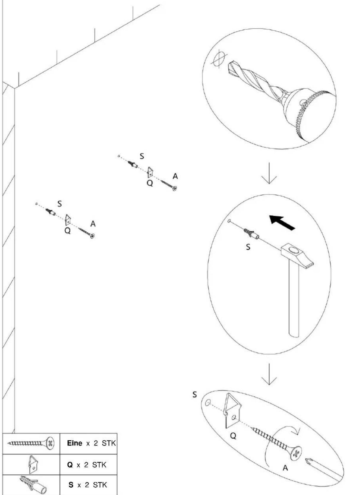 Vevor HZR001 - TEILELISTE - 8