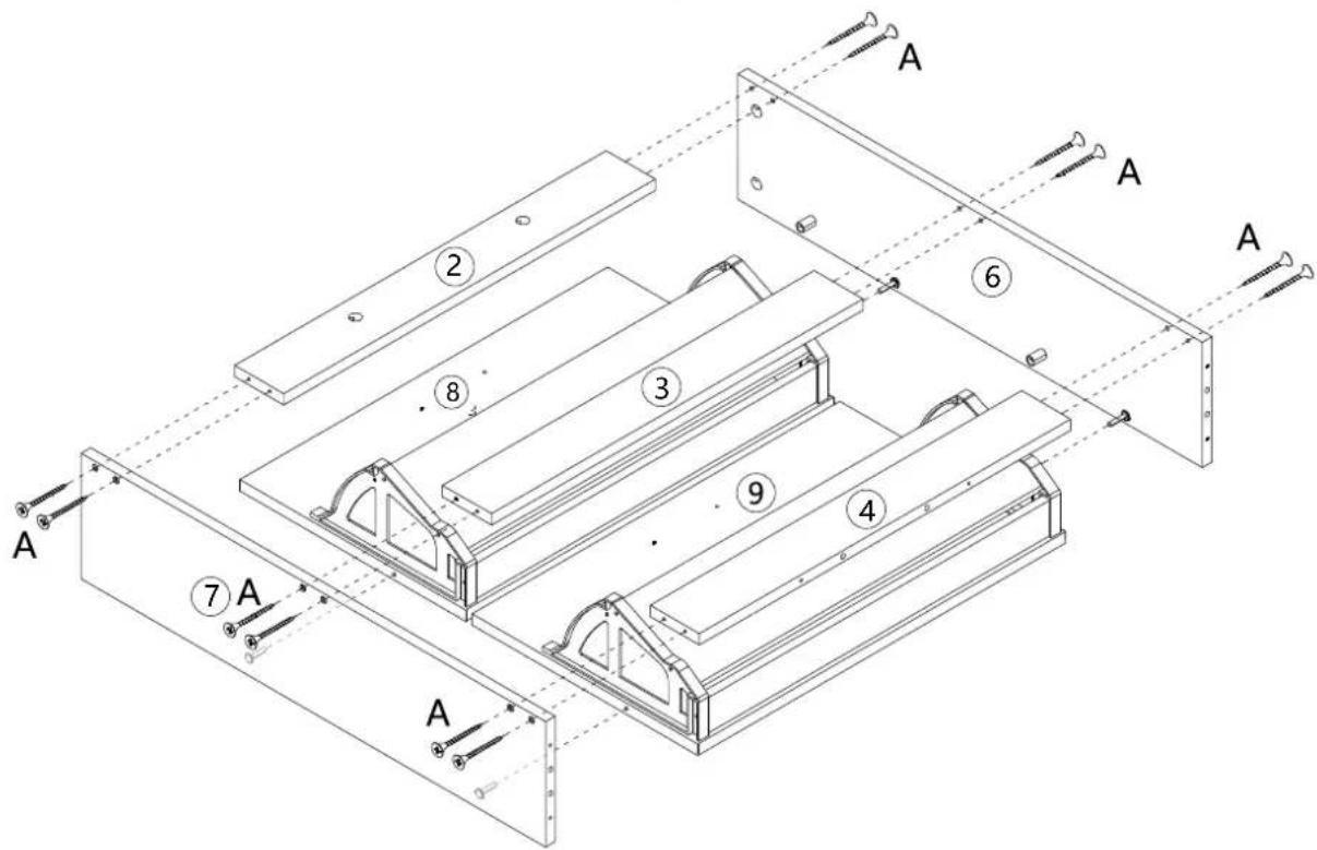 Vevor HZR001 - ASSEMBLYSTEP - 24
