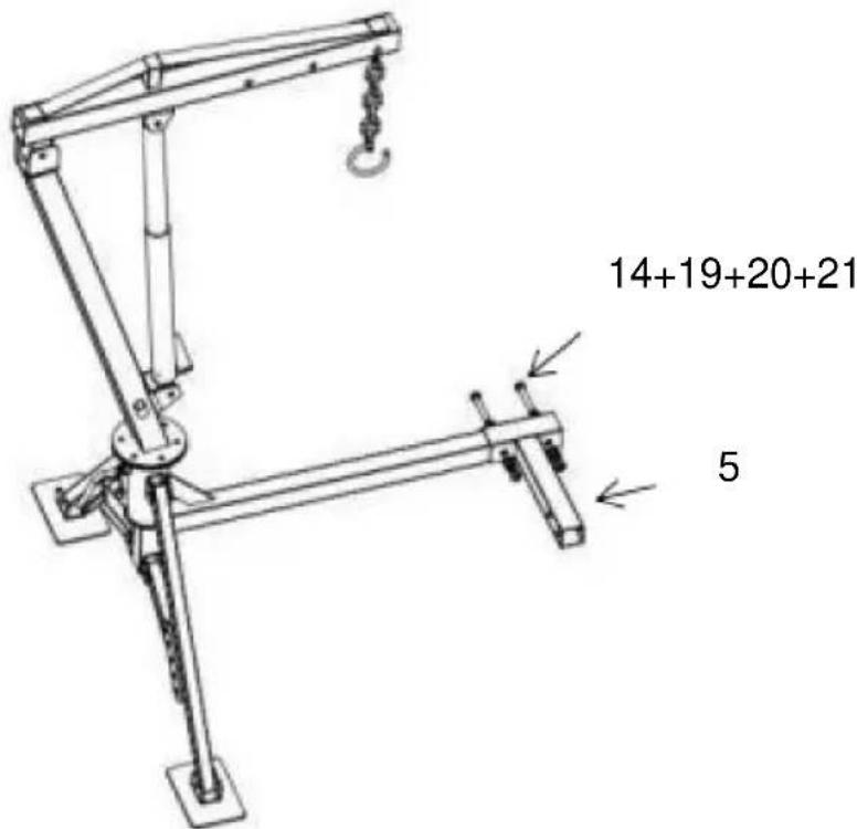 Vevor HXCZDJ-06 - MONTERING - 7