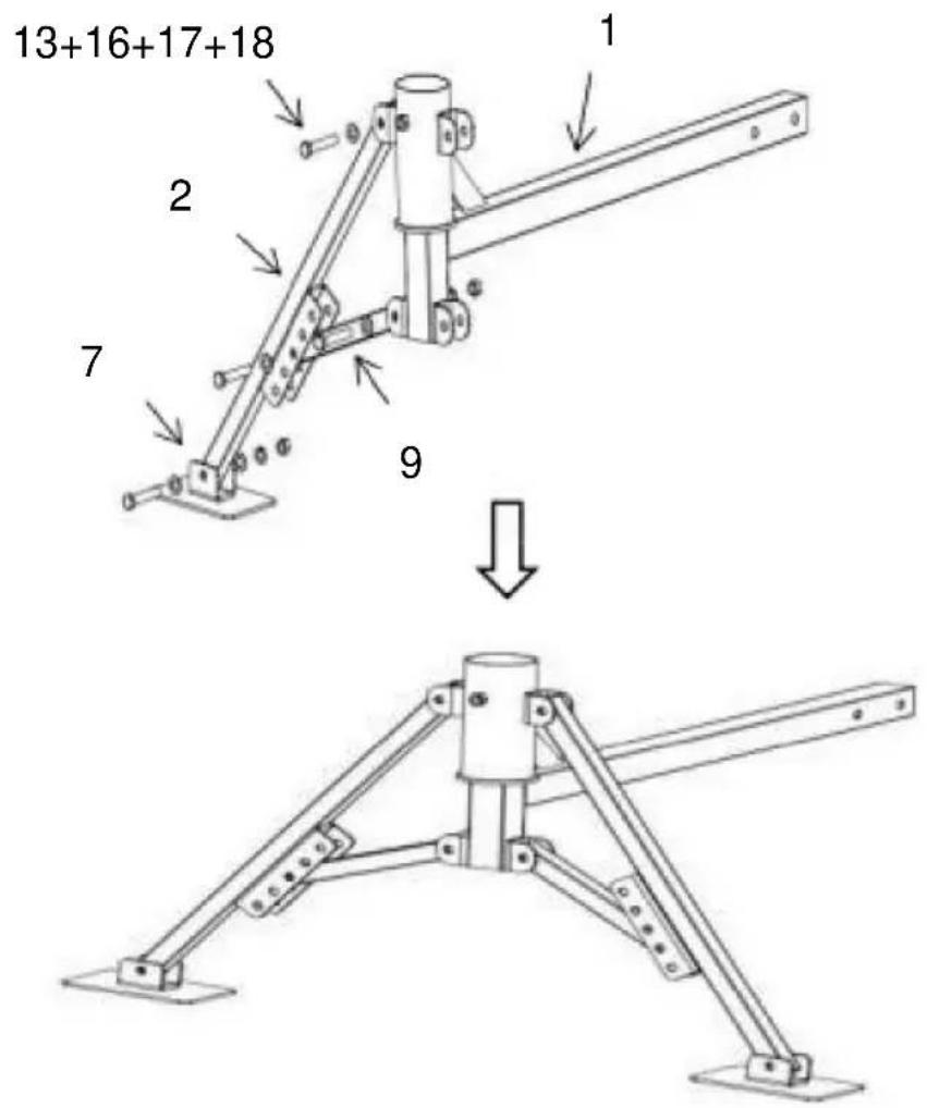 Vevor HXCZDJ-06 - MONTERING - 1