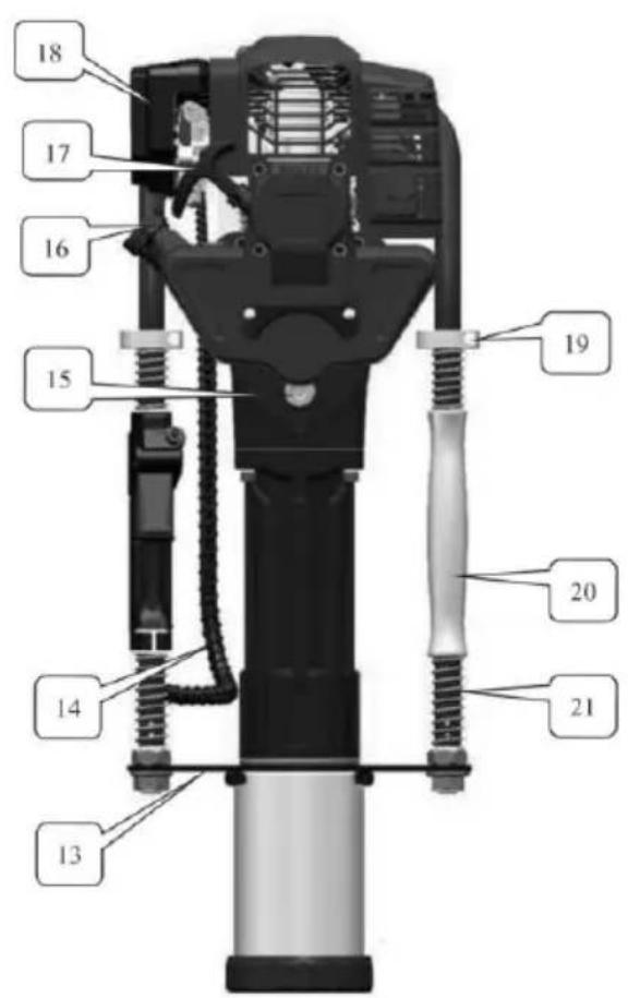 Vevor JH-95 - 1.Name of Main Parts - 2