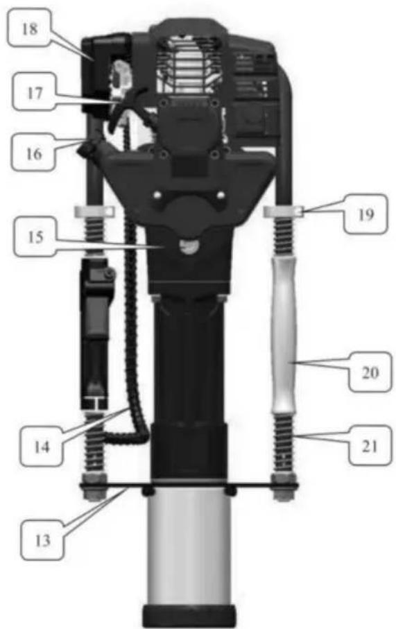 Vevor JH-95 - Hekpaalchauffeur - 3
