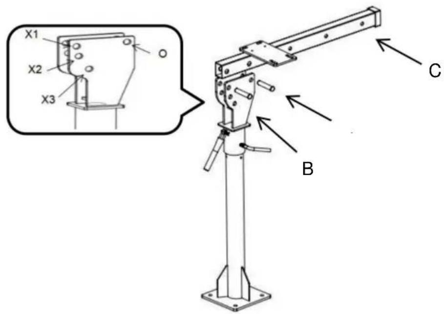 Vevor HXCZDJ-05 - MONTERING - 3