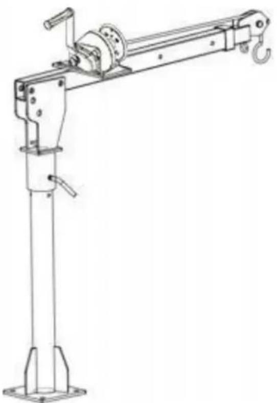 Vevor HXCZDJ-05 - TRUCK CRANES USER MANUAL - 1
